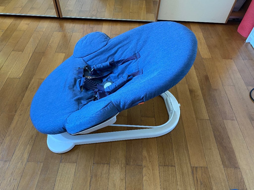 Transat bébé Stokke Steps, Enfants & Bébés, Enlèvement, Comme neuf, Avec ceinture(s)