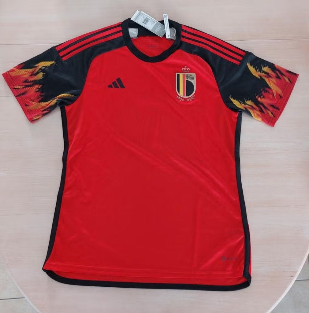 Rode Duivels Home Shirt • 2022/23 • L, Maat L, Ophalen of Verzenden, Zo goed als nieuw, Shirt