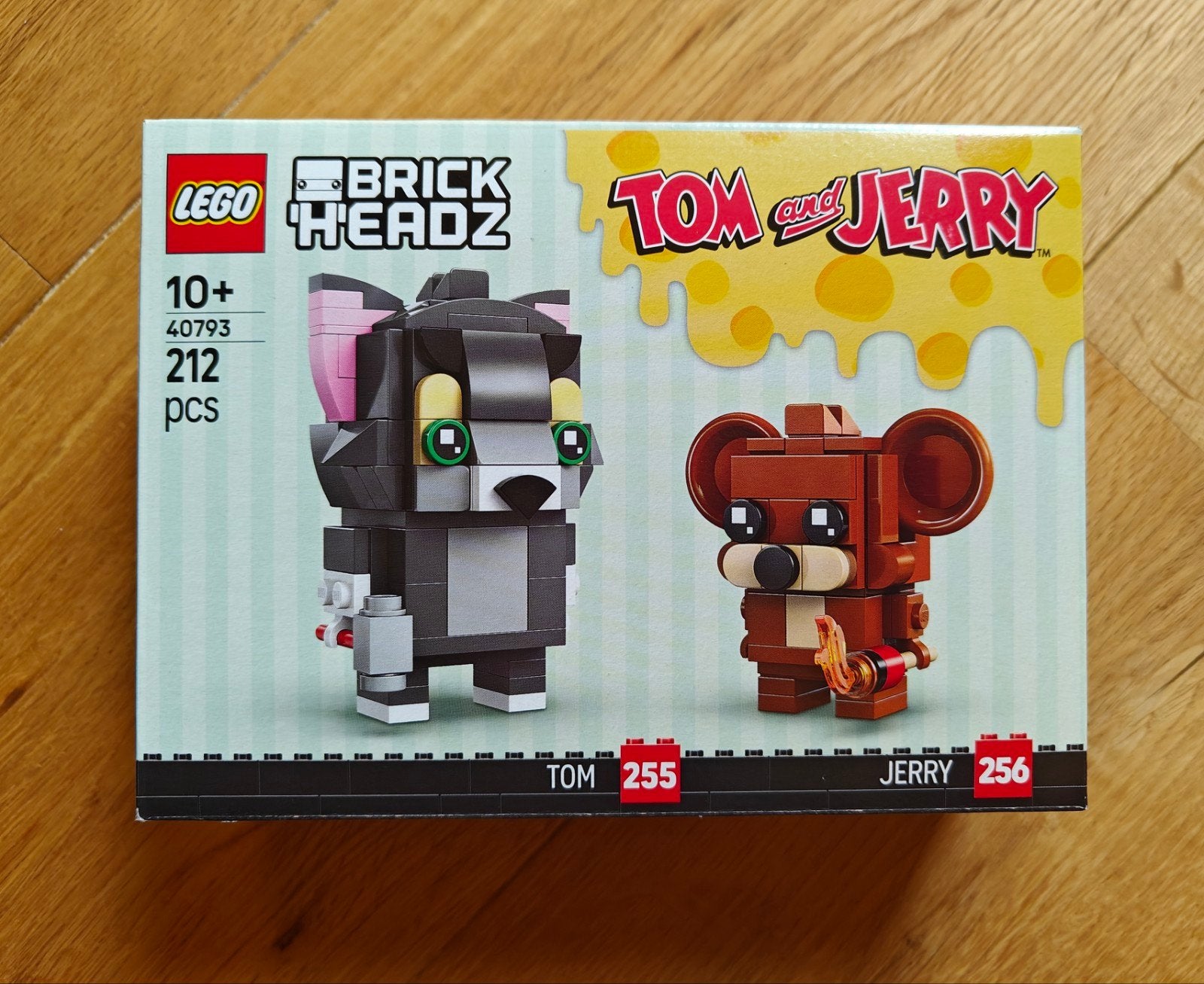LEGO Brickheadz 40793 - Tom & Jerry SEALED, BrickHeadz, Lego, Nieuw, Ophalen of Verzenden