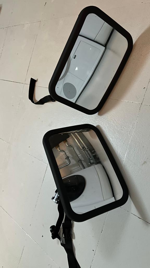 Mirroir / rétroviseur voiture bébé - 2 pièces, Enlèvement, Utilisé, Autres méthodes