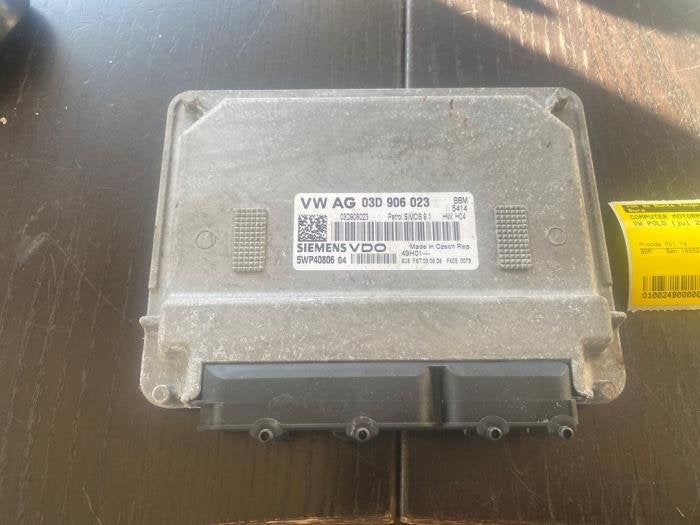 Ordinateur gestion moteur d'un Volkswagen Polo, Autos : Pièces & Accessoires, Volkswagen, -, 3 mois de garantie, Utilisé