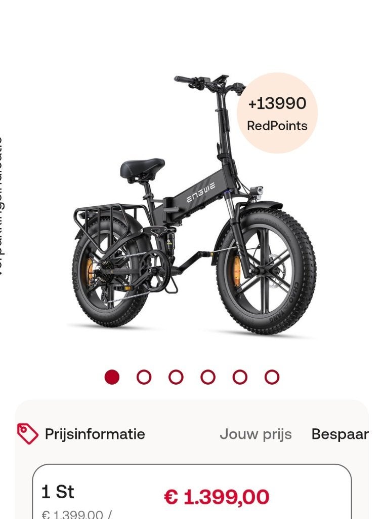Fatbike met gashendel, Zo goed als nieuw, 51 tot 55 cm, 50 km per accu of meer, Ophalen