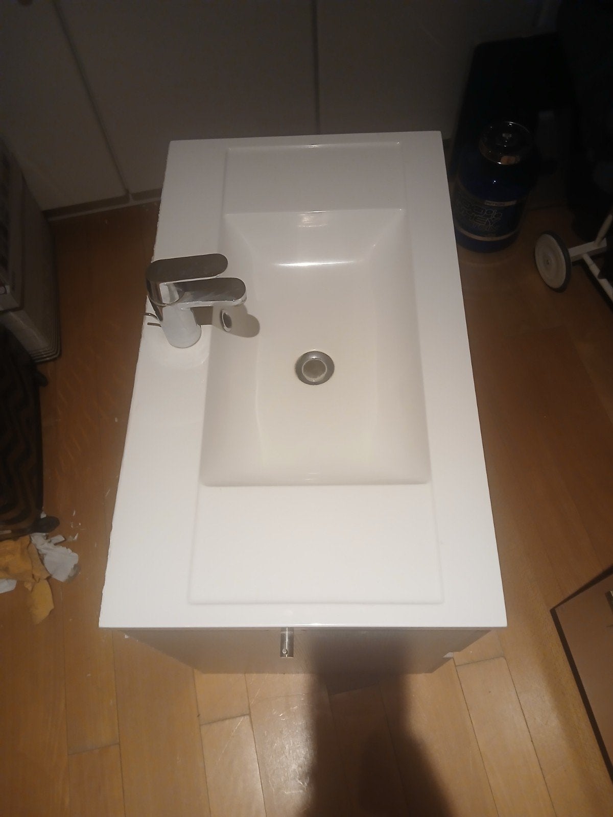 lavabo + badmeubel, Ophalen, 50 tot 100 cm, Zo goed als nieuw, Minder dan 100 cm