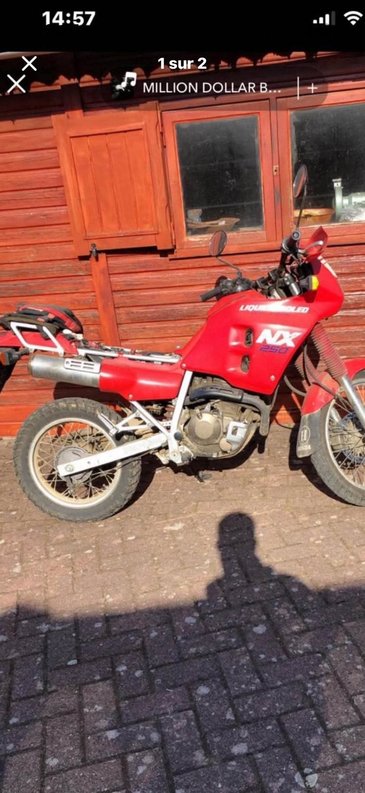 Honda NX 250cc enduro « dominator »23 000 km roule tres bien, Motos, Occasion, Particulier, Enduro
