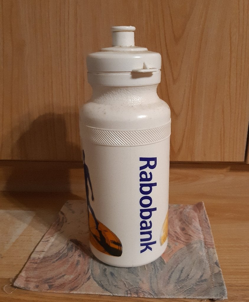 WIELRENNEN CYCLISME DRINKBUS BIDON TEAM RABOBANK, Ophalen of Verzenden