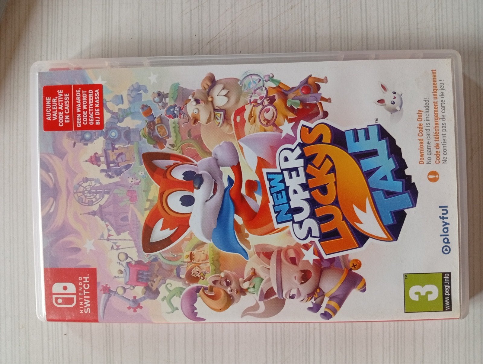 New Super Lucky’s Tale - Code in a Box, Enlèvement, Autres genres, À partir de 3 ans