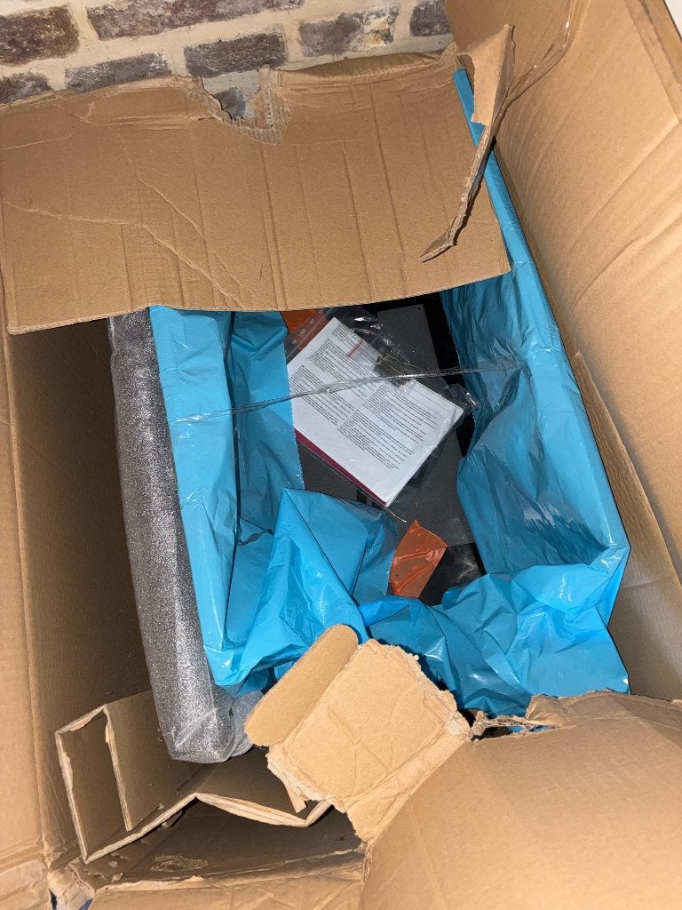 Dampkap inventum verkeerd gekocht, Ophalen, Overige typen, Nieuw, Zwart