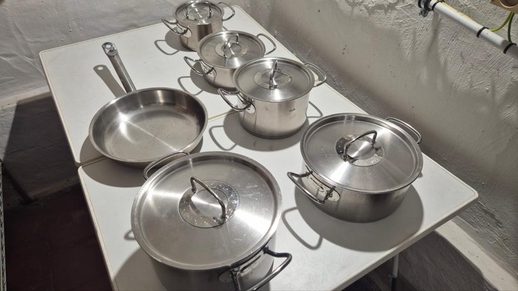 Te koop set fissler original profi, Maison & Meubles, Cuisine | Casseroles & Poêles, Enlèvement