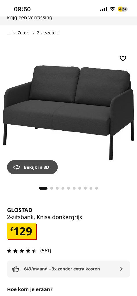 Zetel, Moins de 75 cm, Moins de 150 cm, Banc droit, Comme neuf