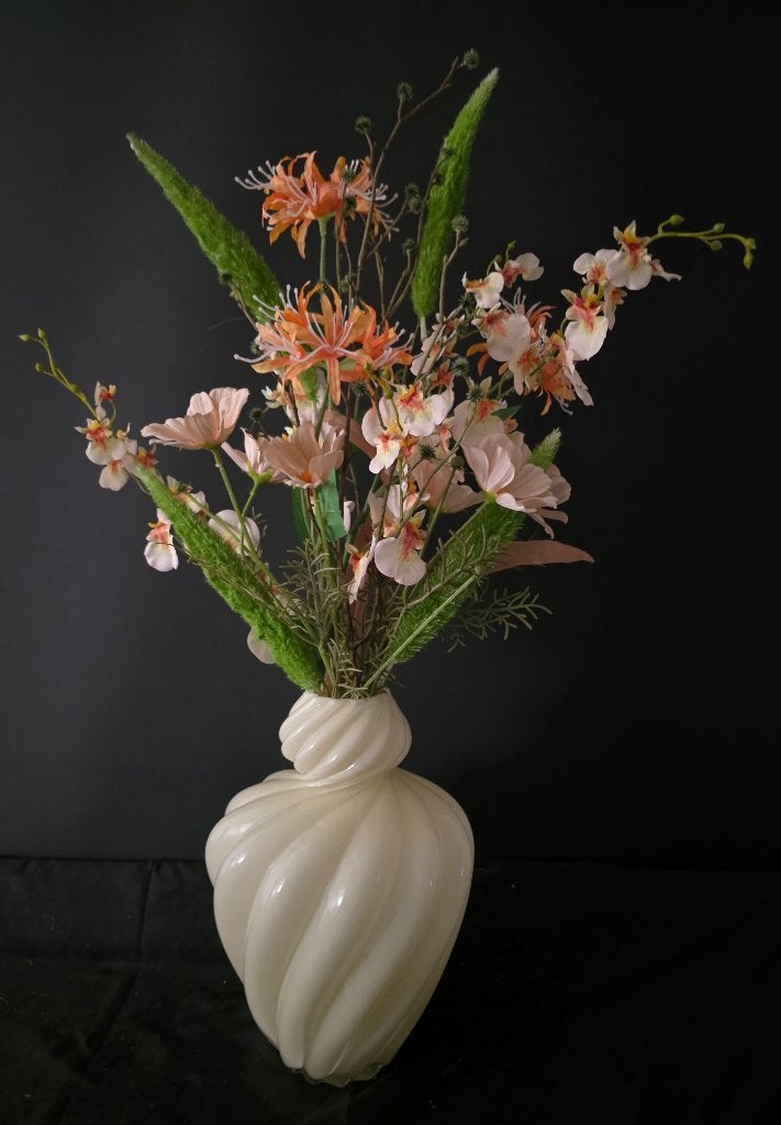 Zachtgele vaas, Binnen, 70 cm, Nieuw, Ophalen of Verzenden