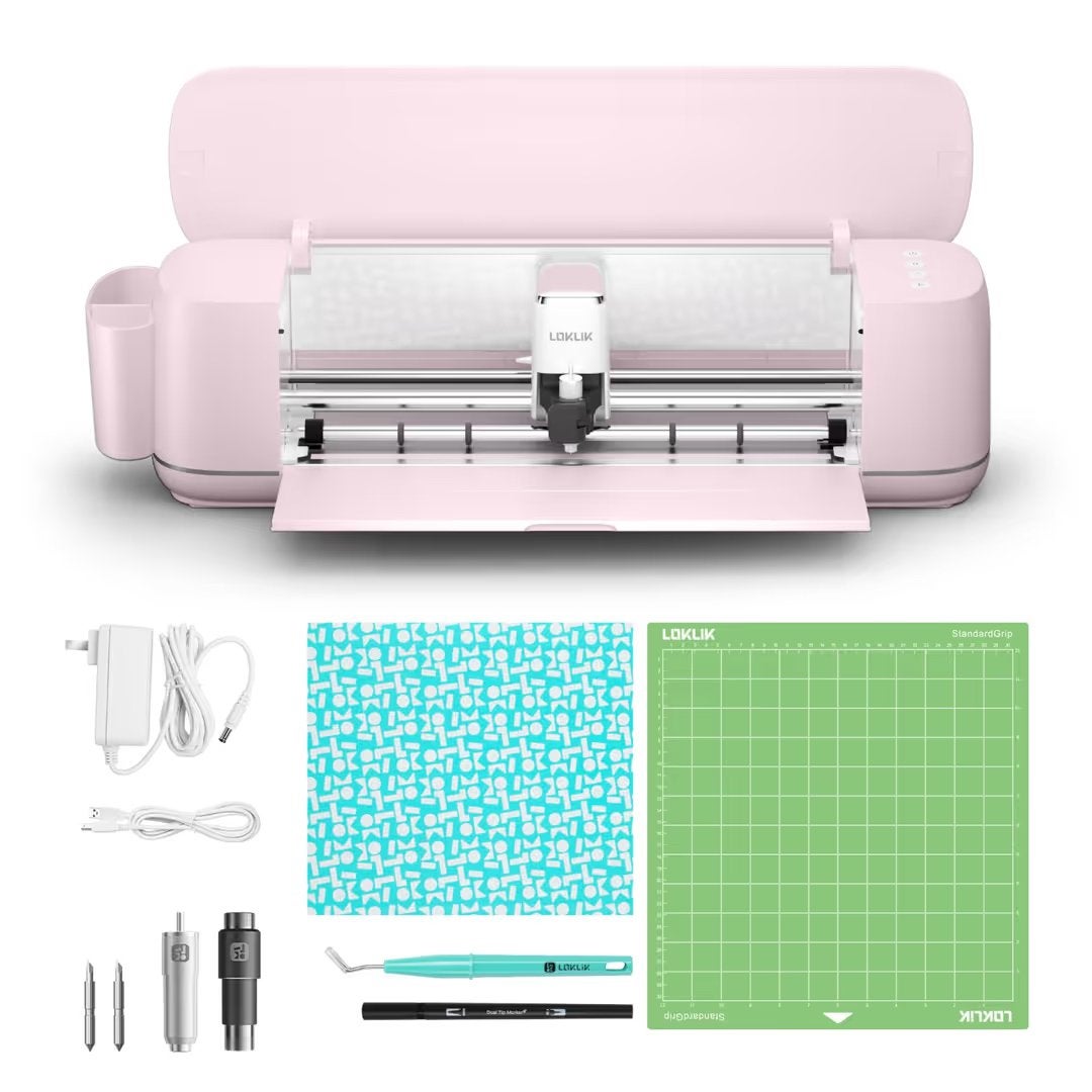 LOKLiK iCraft Snijplotter Roze voor Vinyl, Papier, Leer, Roze, Nieuw, Ophalen of Verzenden, Overige materialen