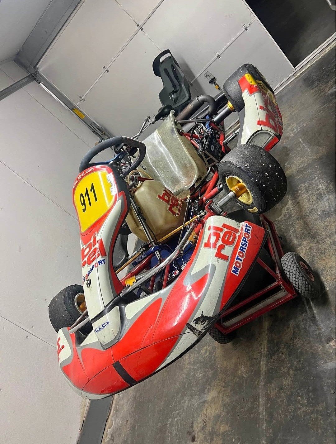 birel kart met rotax max, Ophalen, Gebruikt, Kart