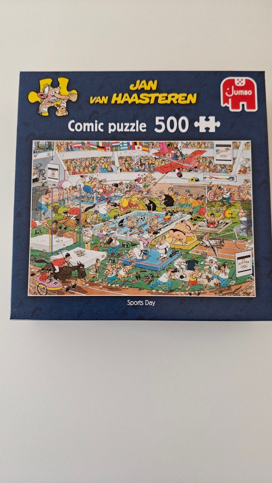 Puzzel Van Haasteren 500 stuks (Sportdag), Ophalen, 500 t/m 1500 stukjes, Nieuw, Legpuzzel