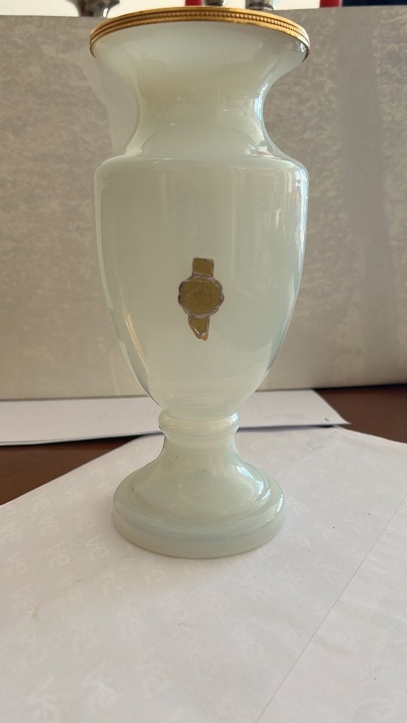 Venetiaanse opaline vaas, Antiek en Kunst, Ophalen