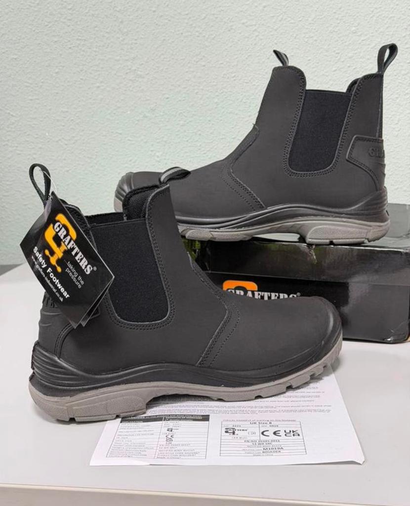 Chaussures sécurité Grafters M371A 44 Bottes de sécurité S1, Bricolage & Construction, Enlèvement ou Envoi, Neuf