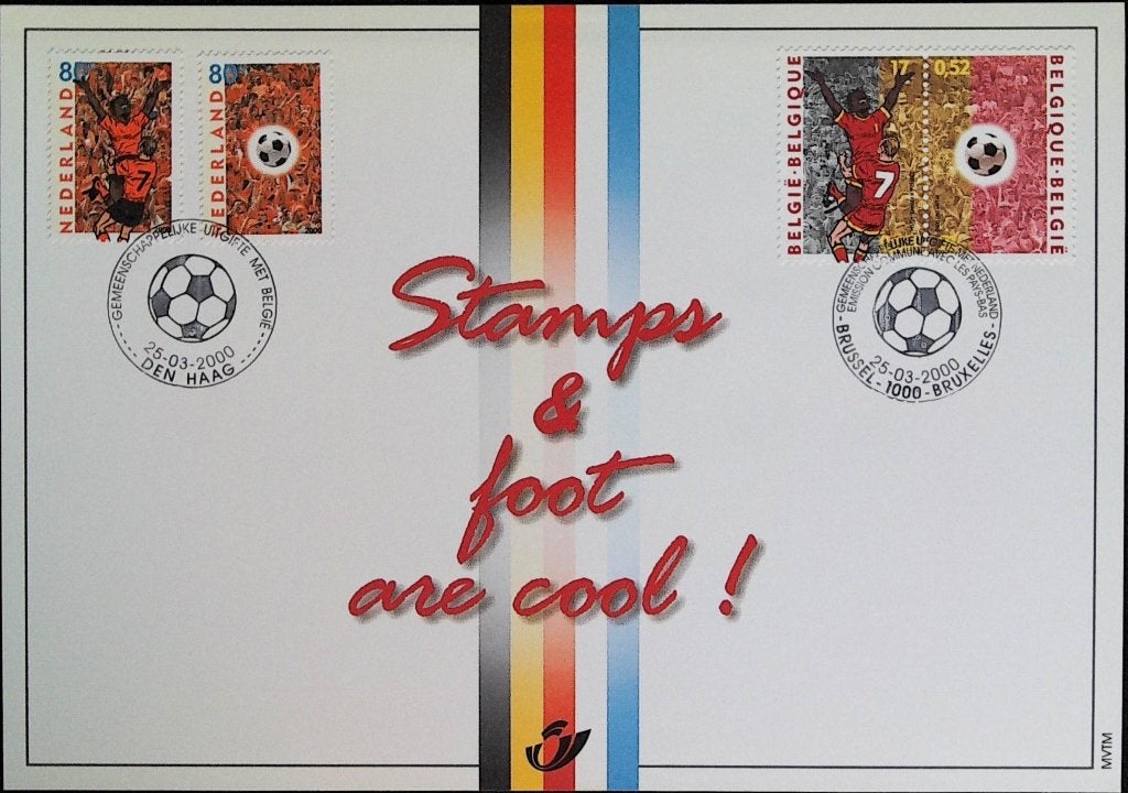 België / Belgique / Nederland OBP 2892HK Herdenkingskaart, Envoi, Affranchi, Sport