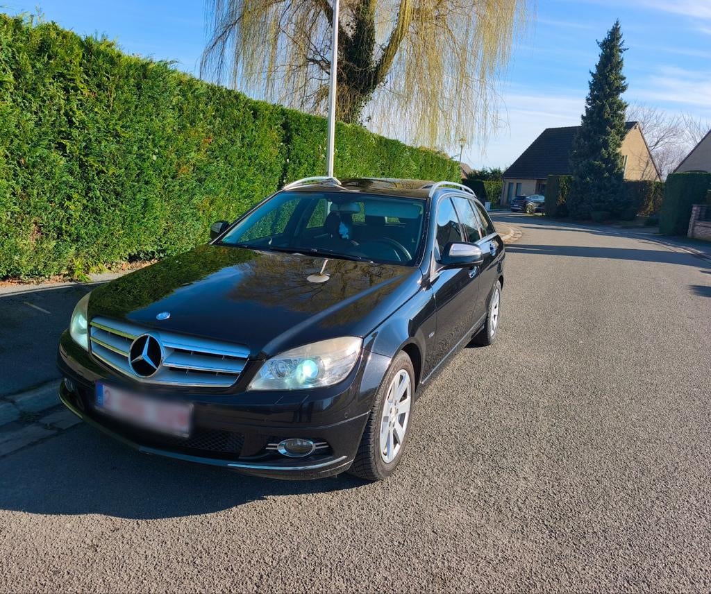 Mercedes C180 kompressor LPG, Auto's, Automaat, Achterwielaandrijving, Overige bekleding, Zwart