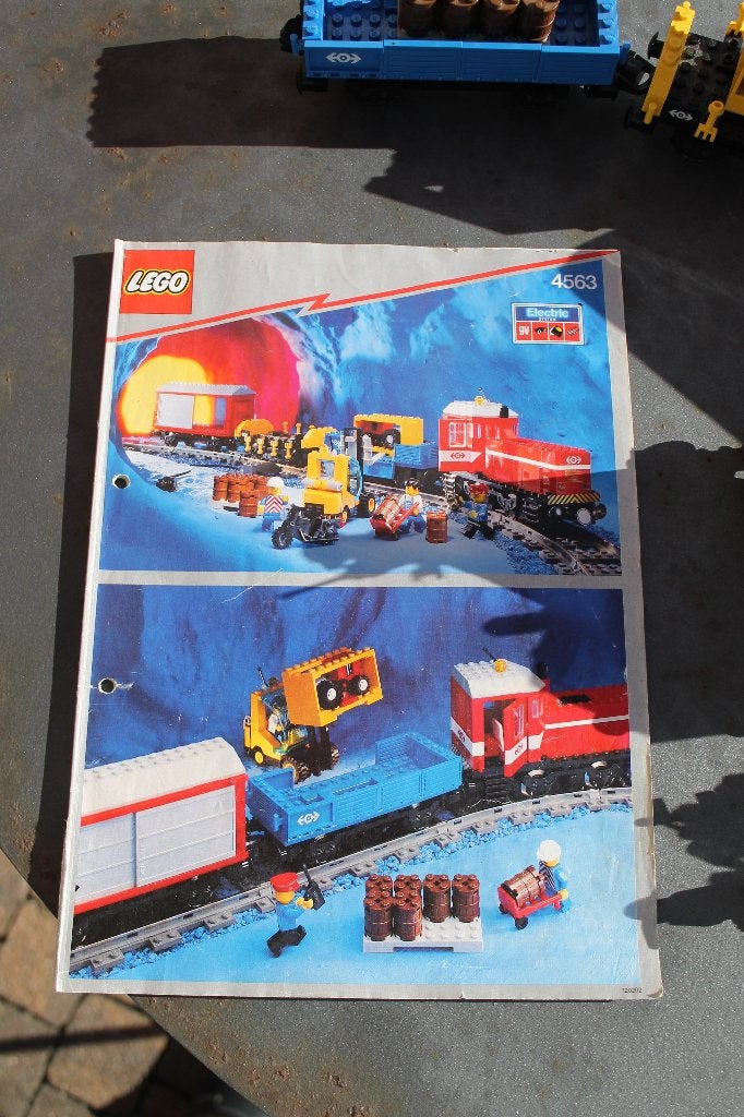 Lego 4563 Load N' Haul Railroad, trein, Gebruikt, Lego, Ophalen of Verzenden, Complete set