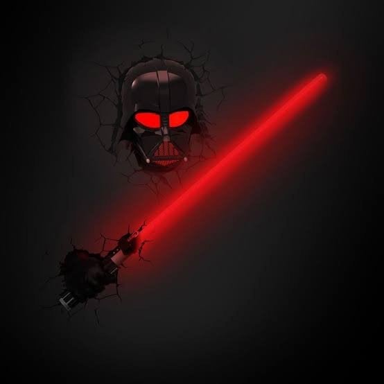 Darth Vader helm + lightsaber (nieuw in verpakking), Ophalen