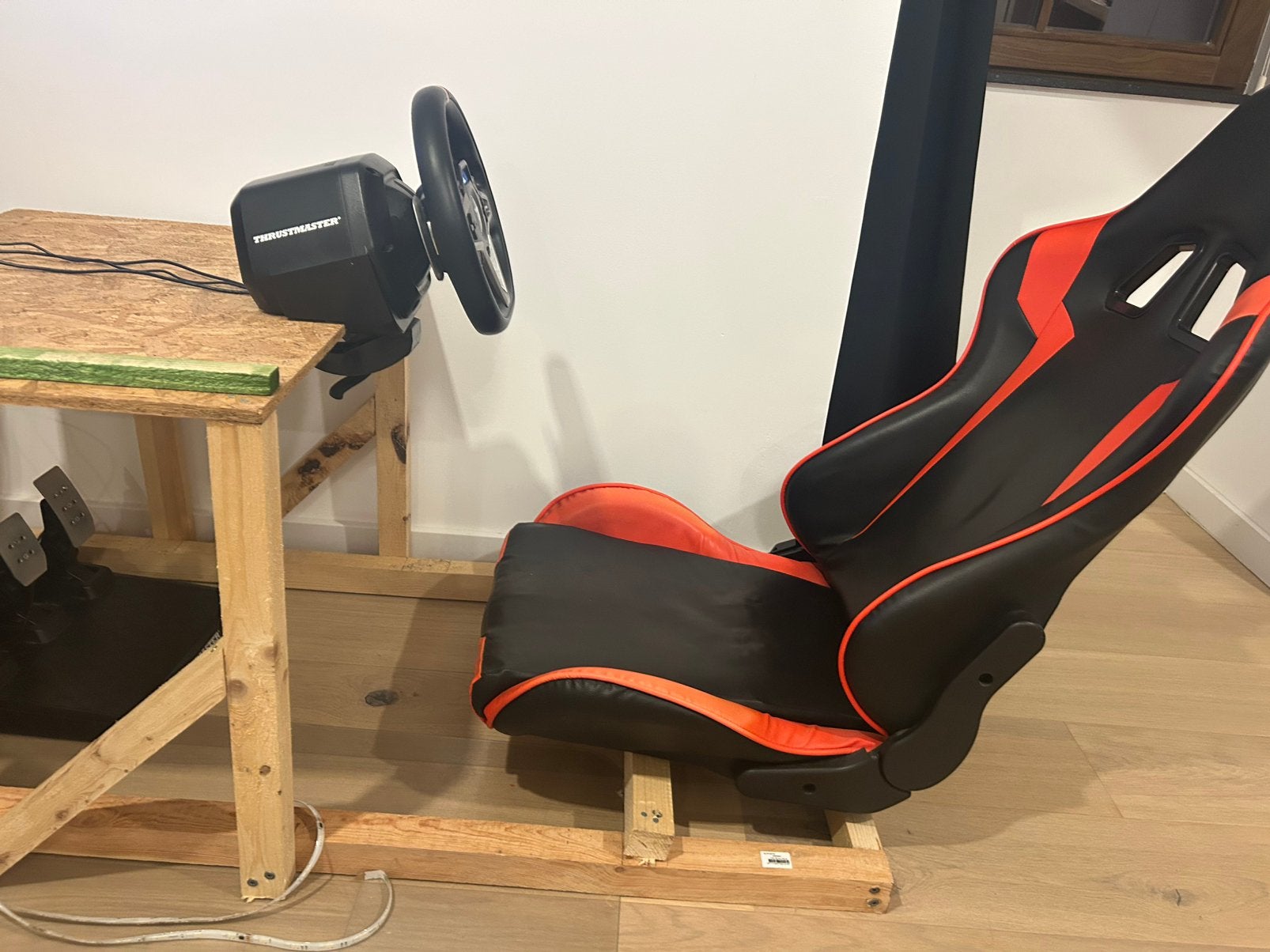 Thrustmaster T248 Racestuur voor PS4/PS5 en pc +T3PM pedalen, Ophalen, Zo goed als nieuw, Stuur of Pedalen, PlayStation 4