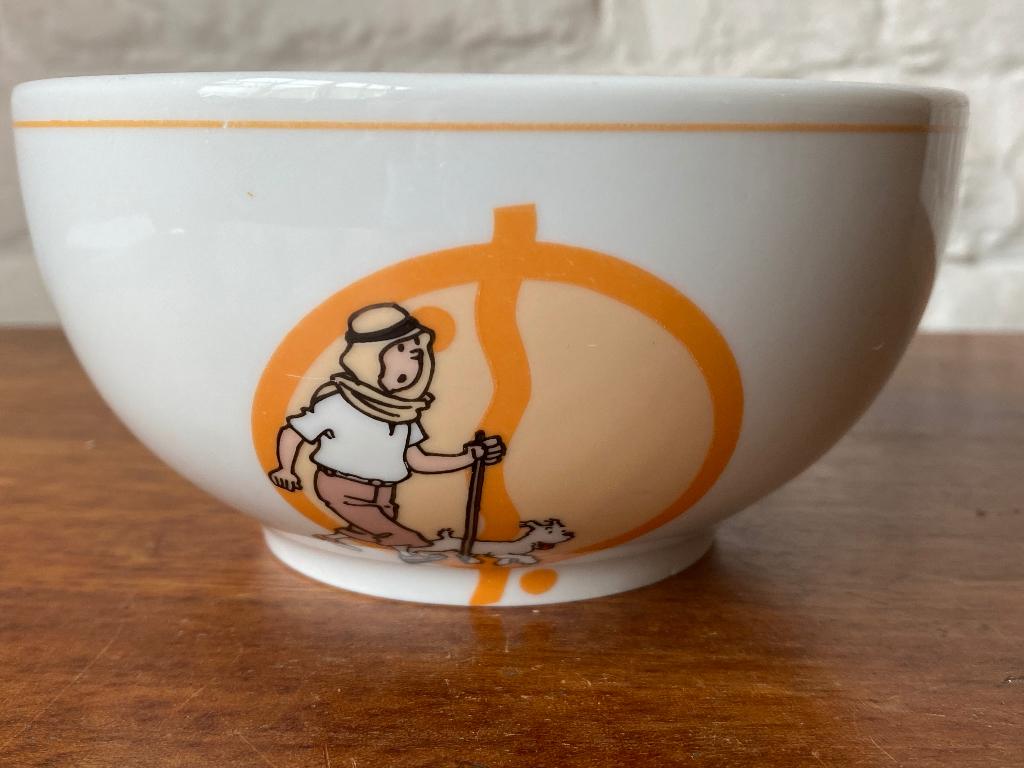 Collection: Bol en porcelaine TINTIN, Enlèvement ou Envoi