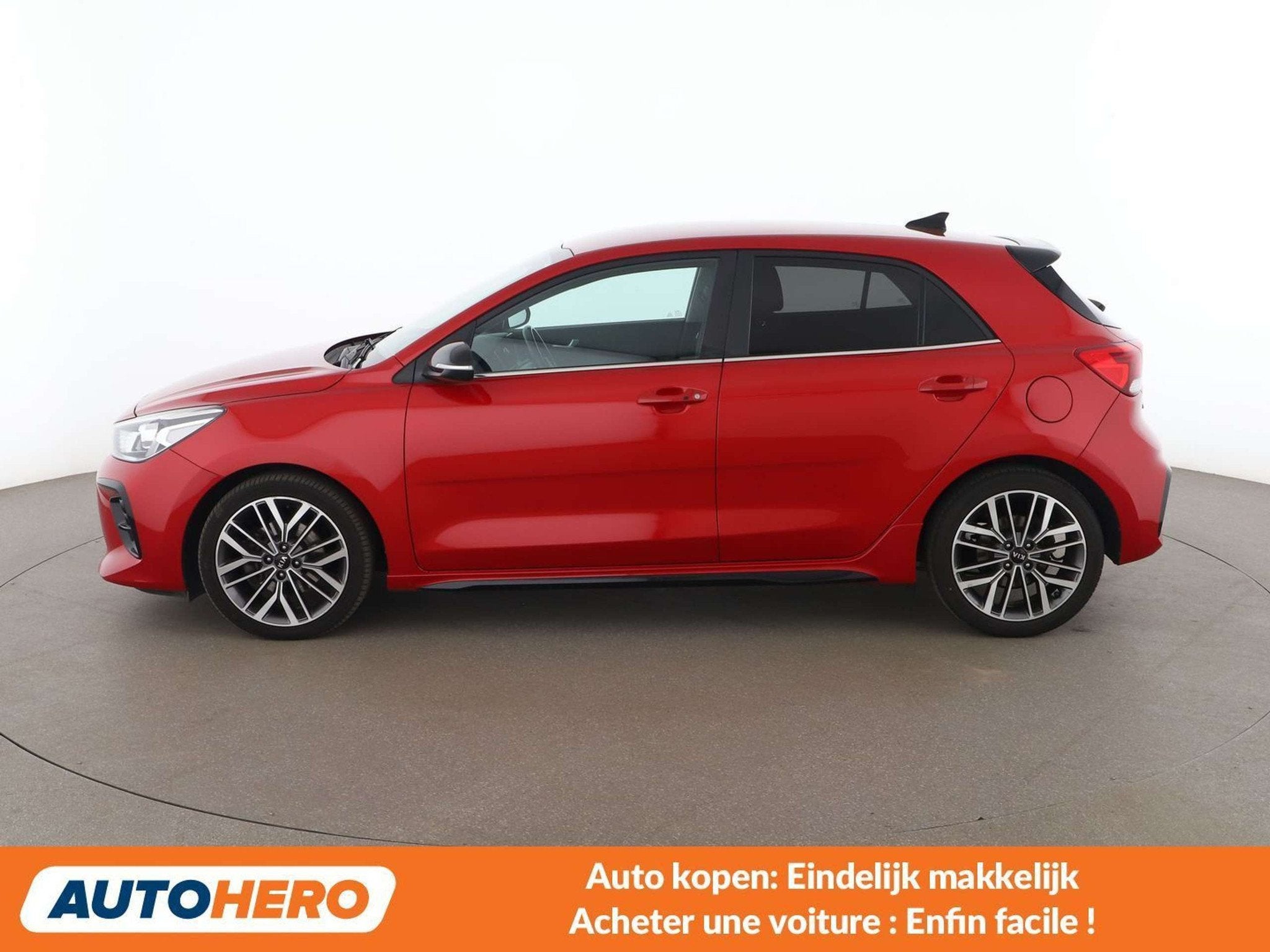 Kia Rio 1.0 TGDI GT Line (année de construction 2020), Autos, Kia, Rouge, Achat, 998 cm³, Boîte manuelle