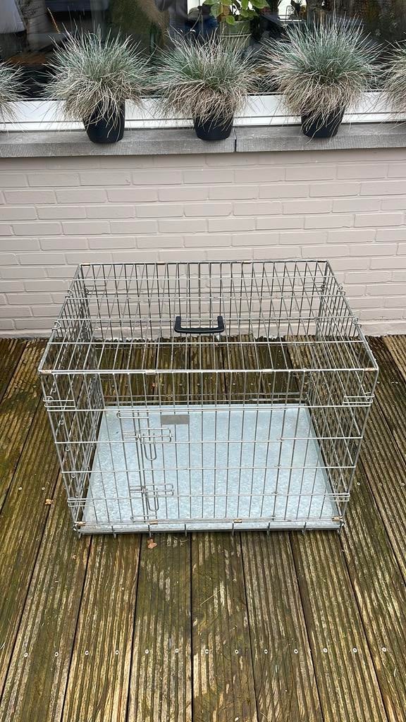 Bench voor hond 77 x 55 x 62, Ophalen, Gebruikt