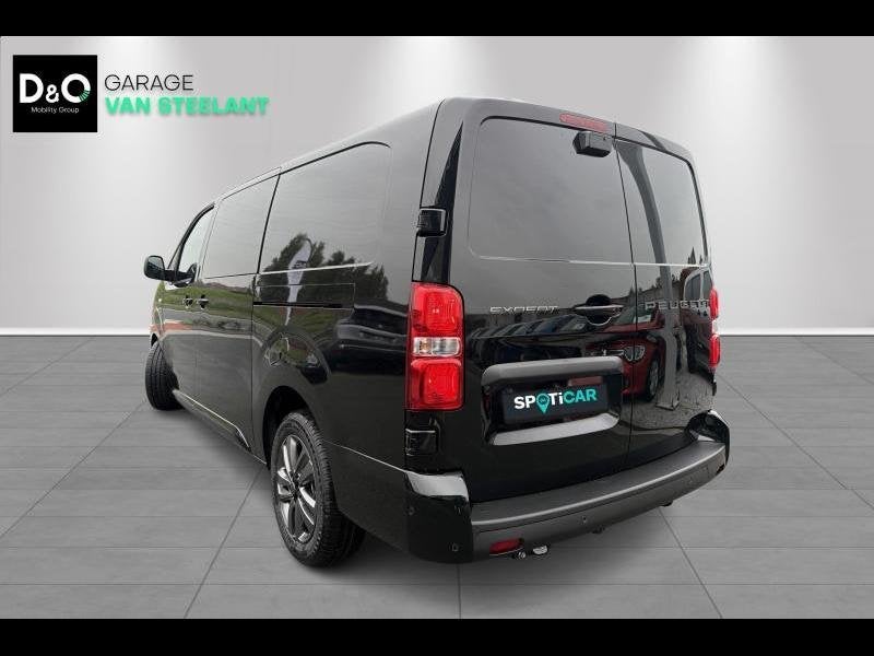 Peugeot Expert Combi Double Cabine Luxury -5PL-LEDER-GPS-COM, Autos, Achat, Euro 6, 2184 cm³, Noir