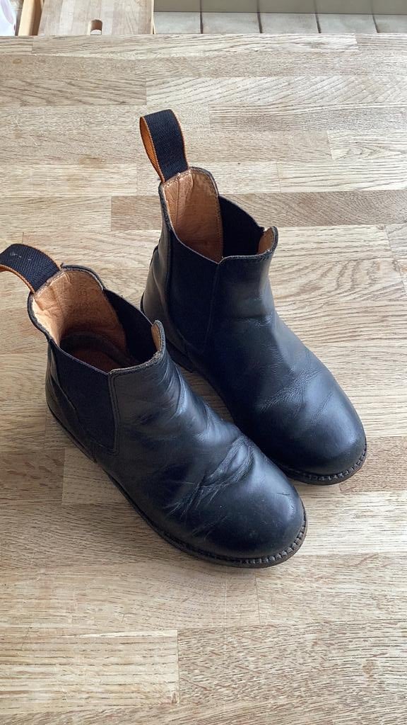 Epplejeck Lederen Jodhpurs / Rijlaarsjes – Maat 30 – Zwart, Dieren en Toebehoren, Ophalen, Gebruikt, Kinderen, Schoeisel