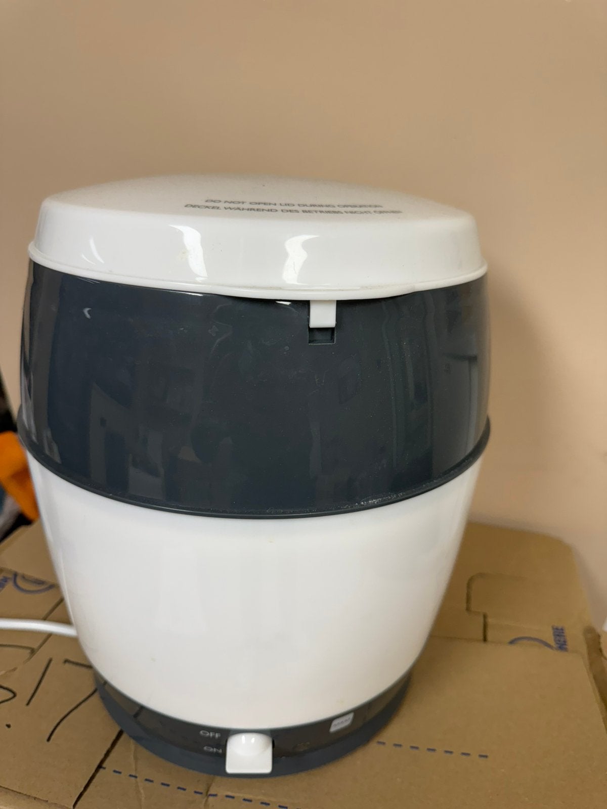 Flessen sterilisator mam nieuw, Kinderen en Baby's, Ophalen, Zo goed als nieuw, Sterilisator
