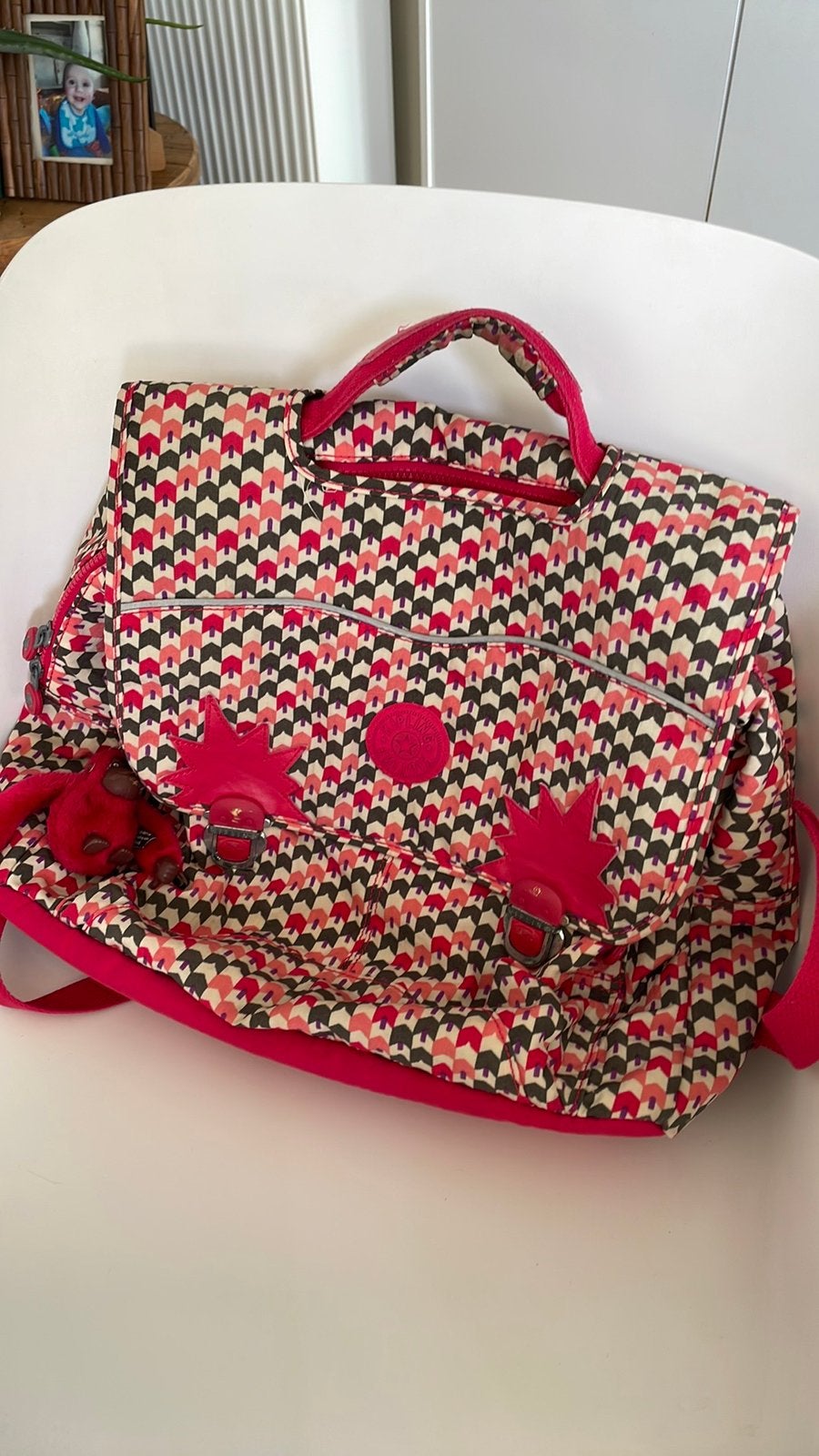 Kipling boekentas en pennenzak in perfecte staat, Ophalen, Zo goed als nieuw