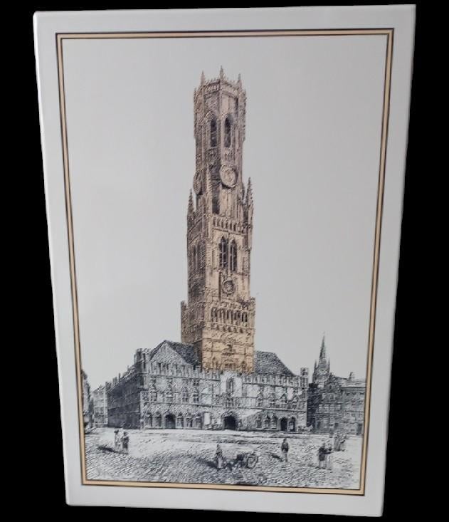 emaillerie belge "Barclay A. Kohl". emaille bord., Verzamelen, Merken en Reclamevoorwerpen, B, Ophalen of Verzenden, Zo goed als nieuw