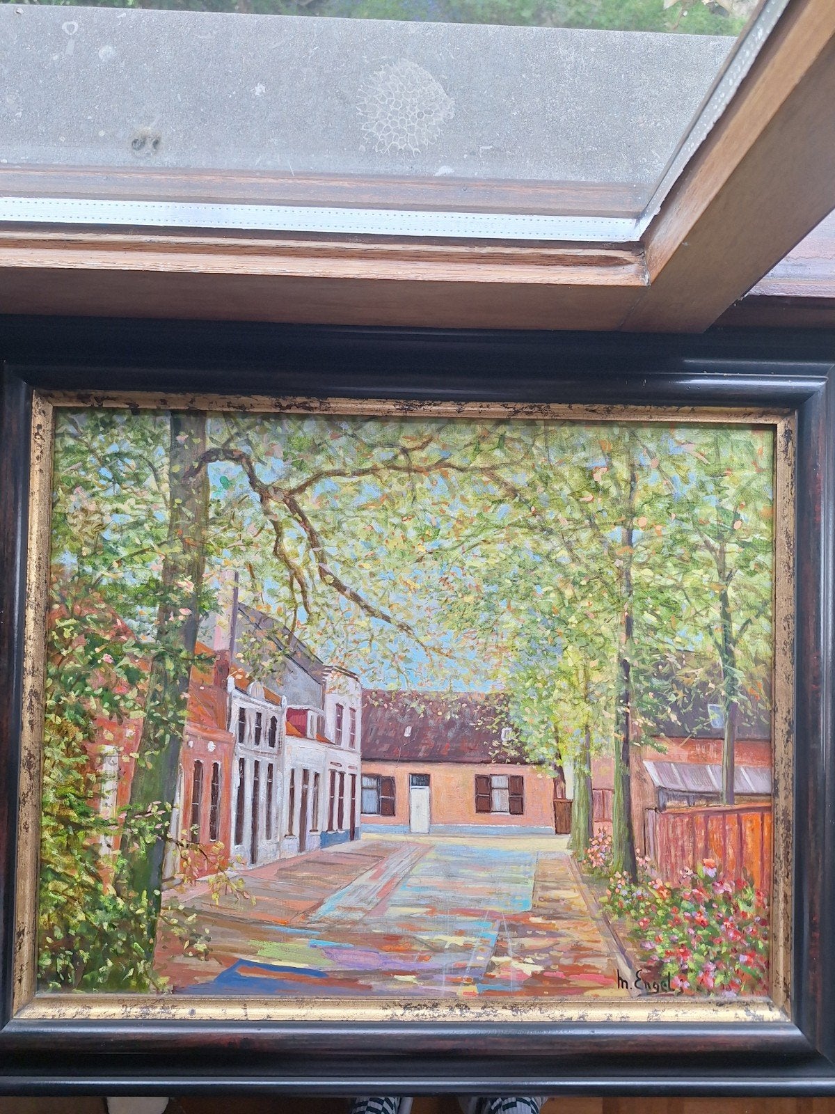 Kunstwerk van Kunstenaar M. Engels, Antiek en Kunst, Ophalen