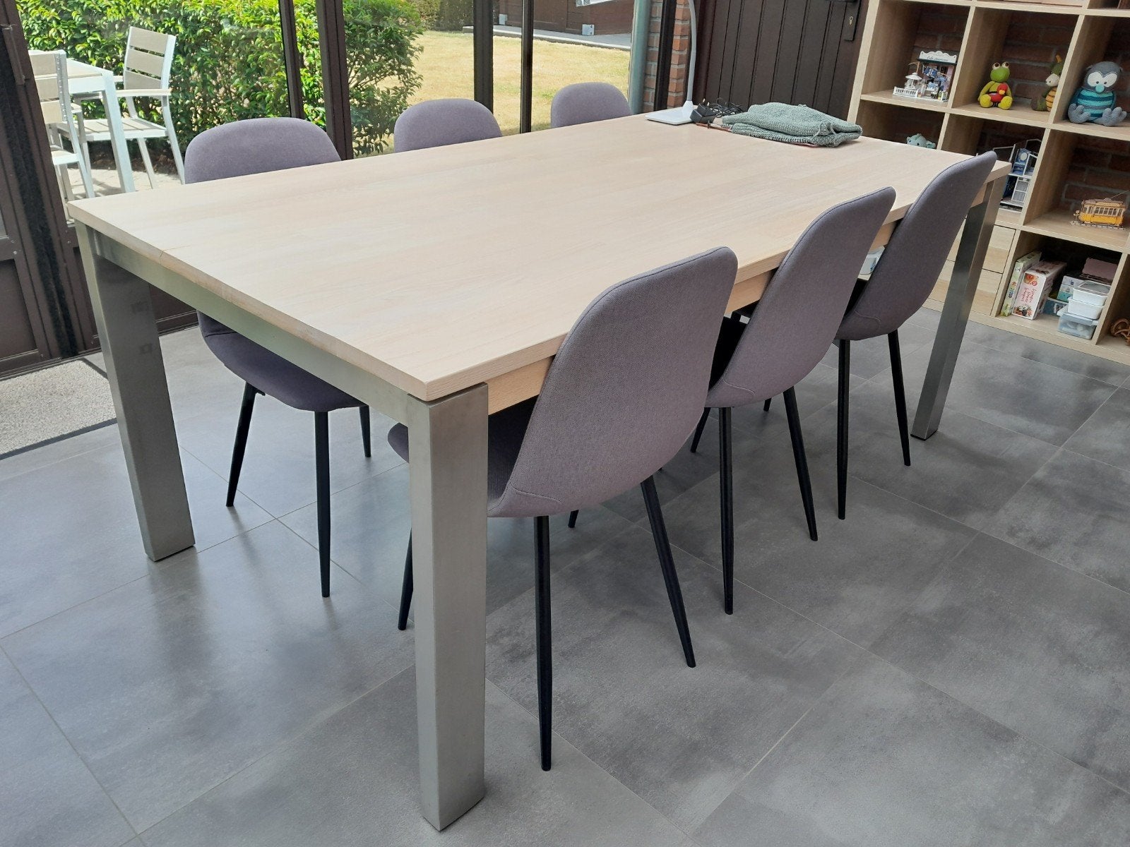 tafel met 6 stoelen, Huis en Inrichting, Ophalen