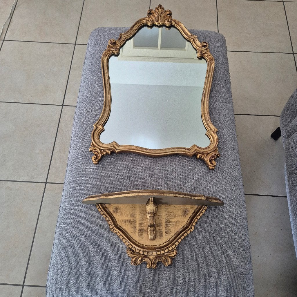 Miroir style Louis XV, Ophalen, Overige vormen, Minder dan 50 cm, Minder dan 100 cm