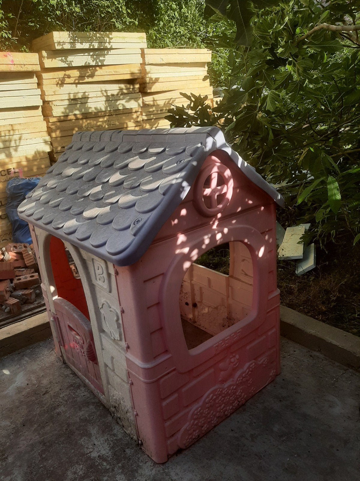 Maison de jardin, Enlèvement