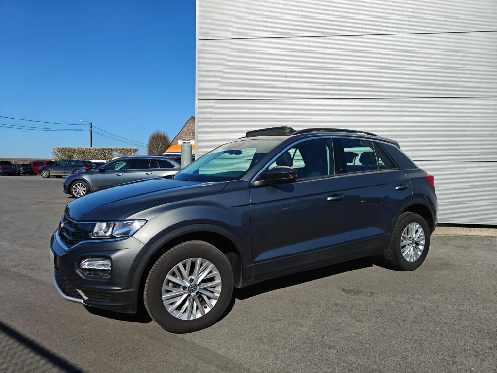 VW T-ROC 1.0 TSI STYLE, Auto's, Volkswagen, Voorwielaandrijving, 118 g/km, Stof, Euro 6