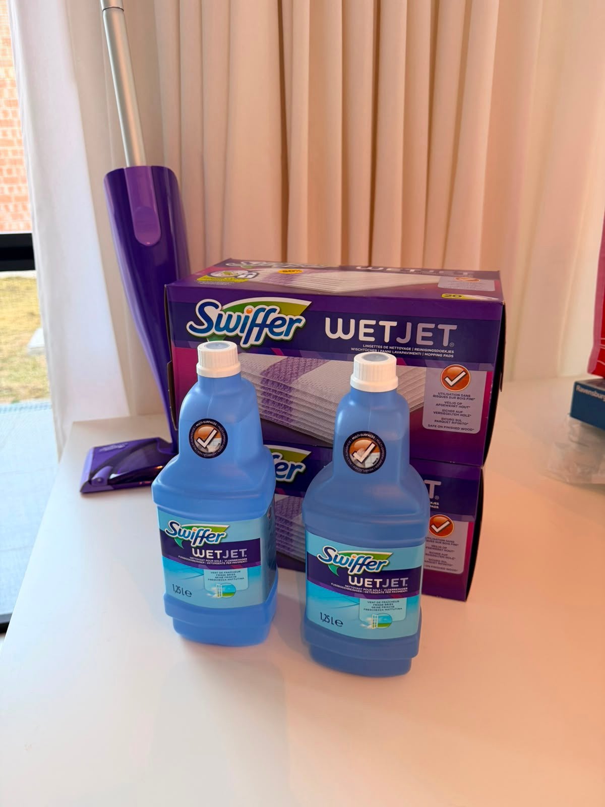 Swiffer wetjet, Huis en Inrichting, Schoonmaakartikelen, Ophalen, Dweilemmer, -bak, of -wagen