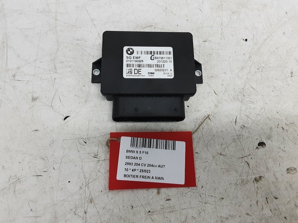 ORDINATEUR FREIN A MAIN BMW 5 serie (F10) (679811301), Mevr. I. Hauben, Utilisé, BMW, Rue de l'Espoir 34 34
4030  GRIVEGNÉE, BE