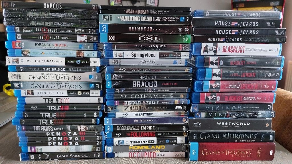 Bluray TV series - vanaf 3 euro/seizoen, Enlèvement