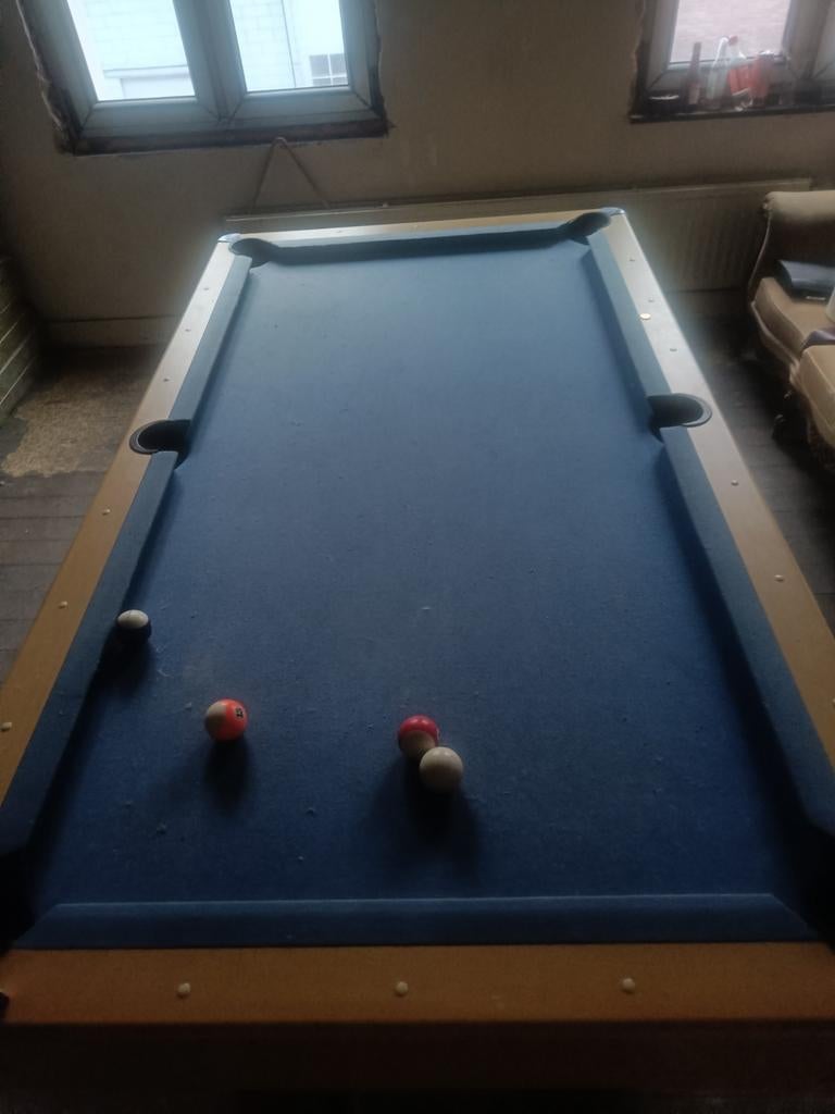 Pooltafel, Ophalen, Pooltafel