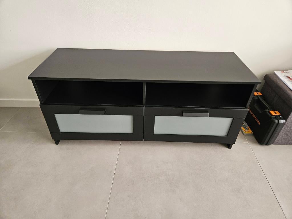 Tv-meubel BRIMNES van IKEA, Ophalen, Gebruikt, 100 tot 150 cm, Minder dan 100 cm