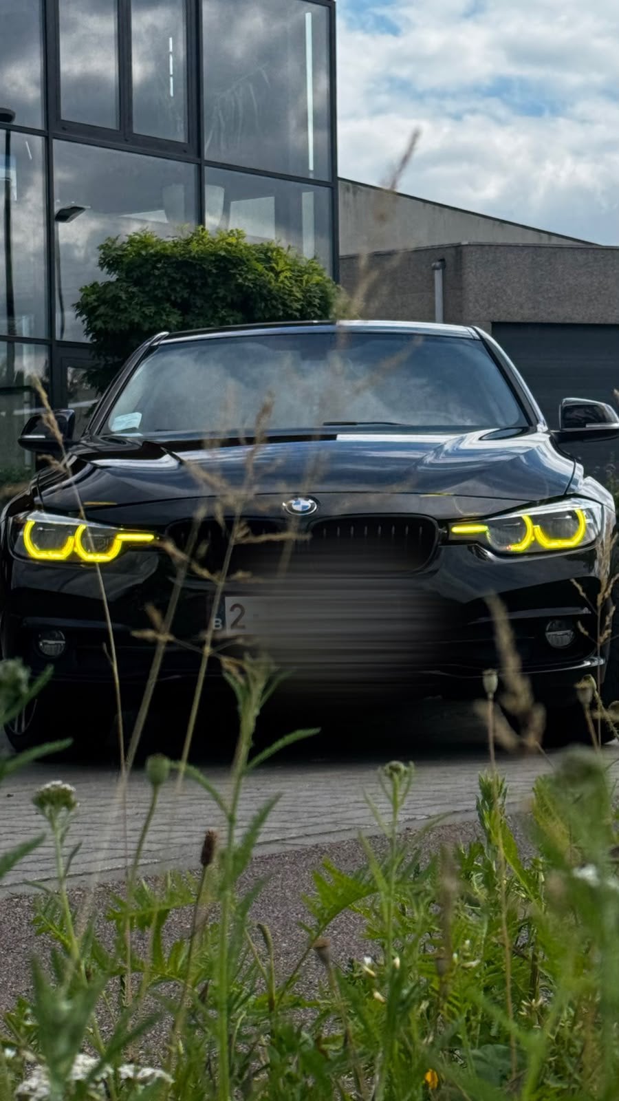 Bmw 318i F30, Auto's, 100 kW, Achterwielaandrijving, Zwart, Leder