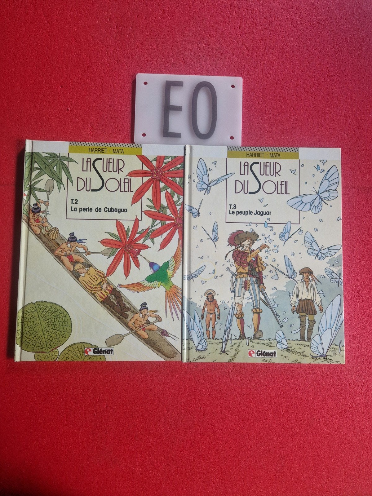 lot de 2 bd la sueur du soleil 2 et 3,EO, Livres, Enlèvement ou Envoi