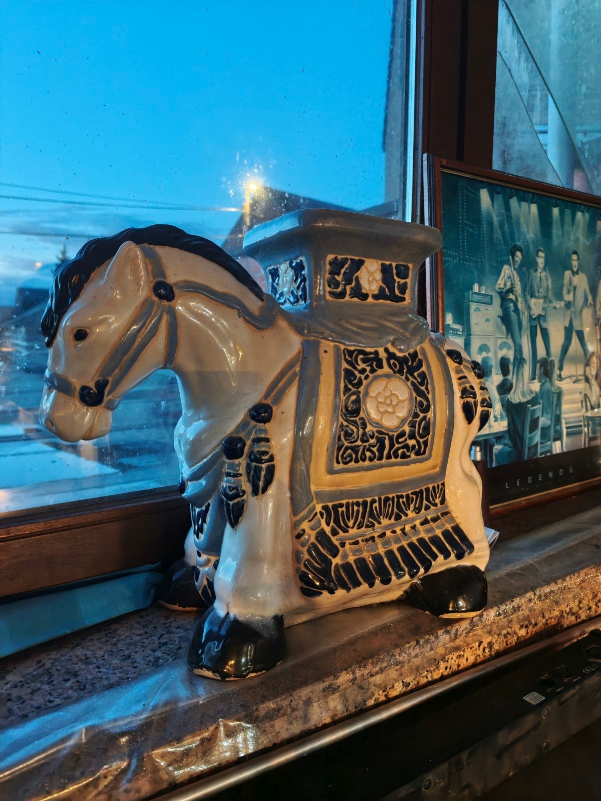 cheval en porcelaine, Antiquités & Art, Enlèvement