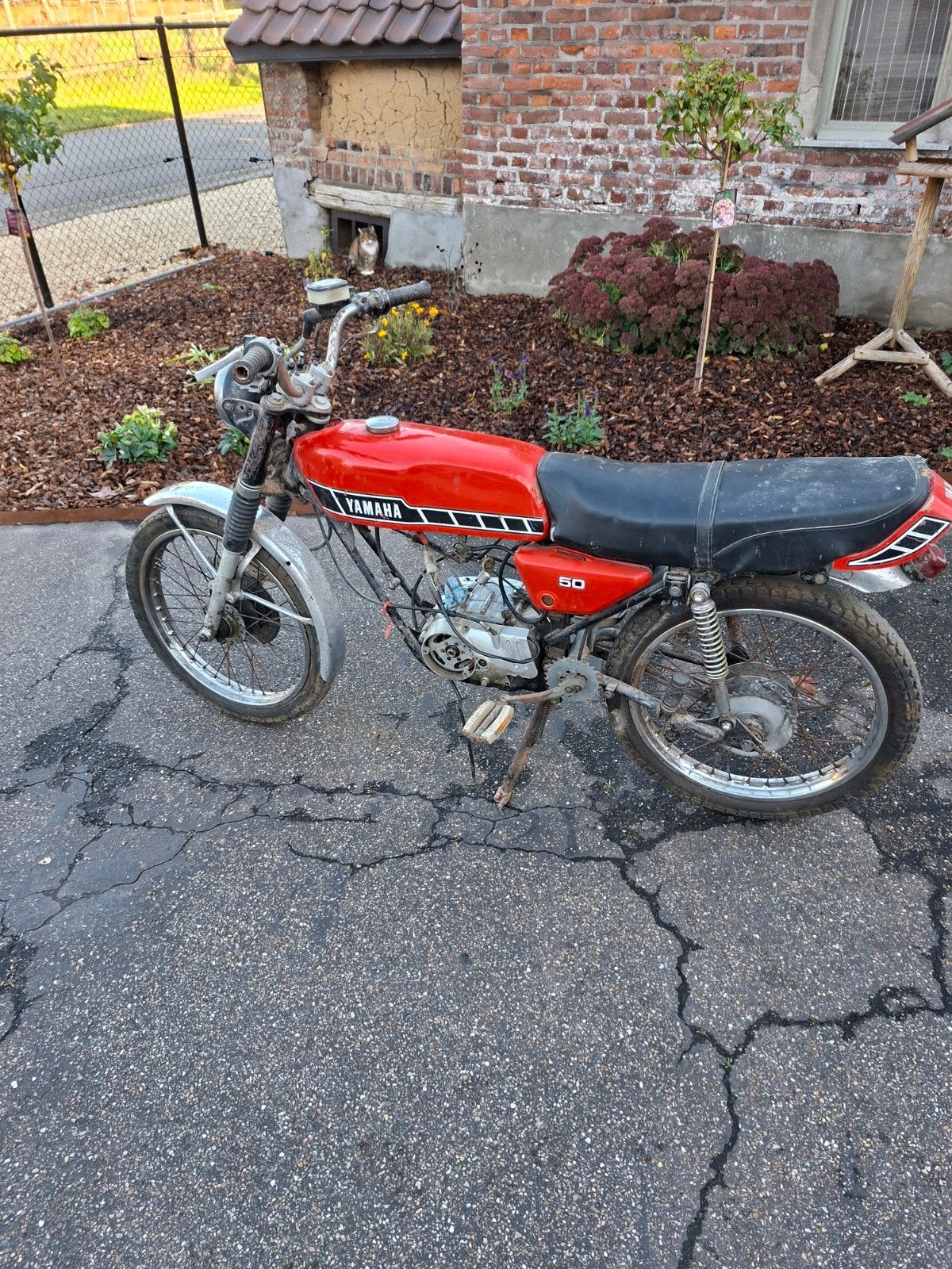 yamaha rd 50 m, Fietsen en Brommers, Ophalen, Yamaha, 49 cc, Klasse B (45 km/u)