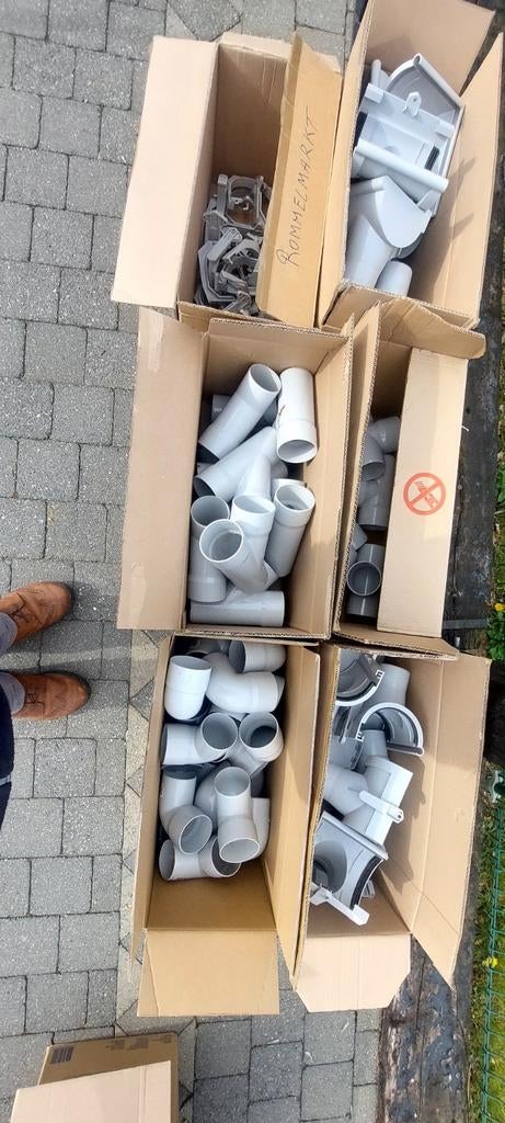 Koppelstukken voor dakgoten, Doe-het-zelf en Bouw, Adembescherming, Ophalen