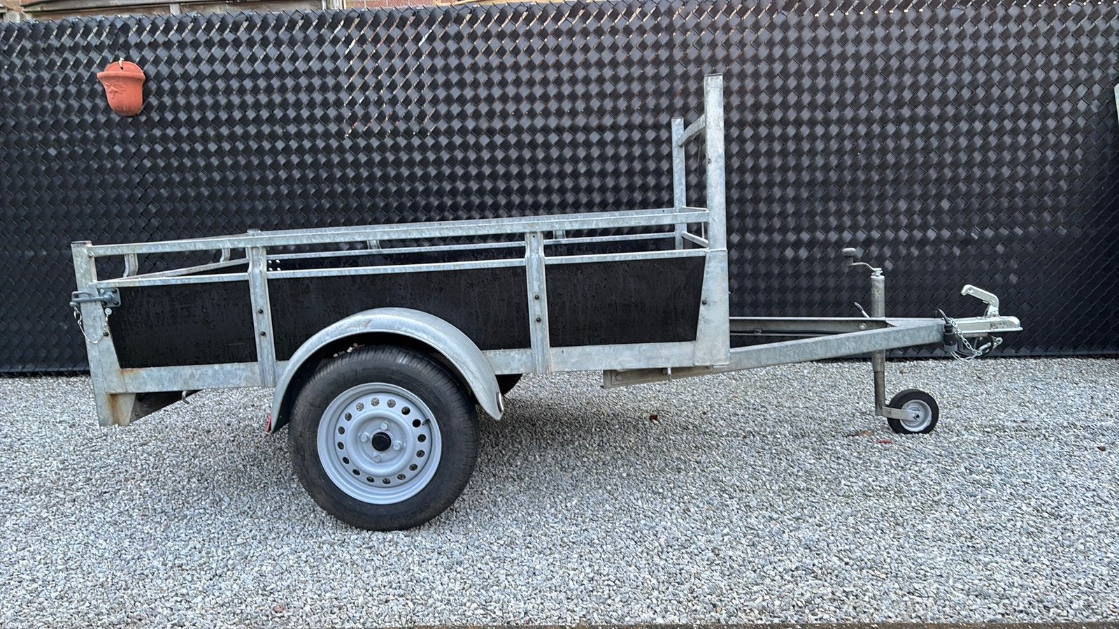 Aanhangwagen 2m x 1,25m in zeer goede staat, Auto diversen, Aanhangers en Bagagewagens, Ophalen, Zo goed als nieuw