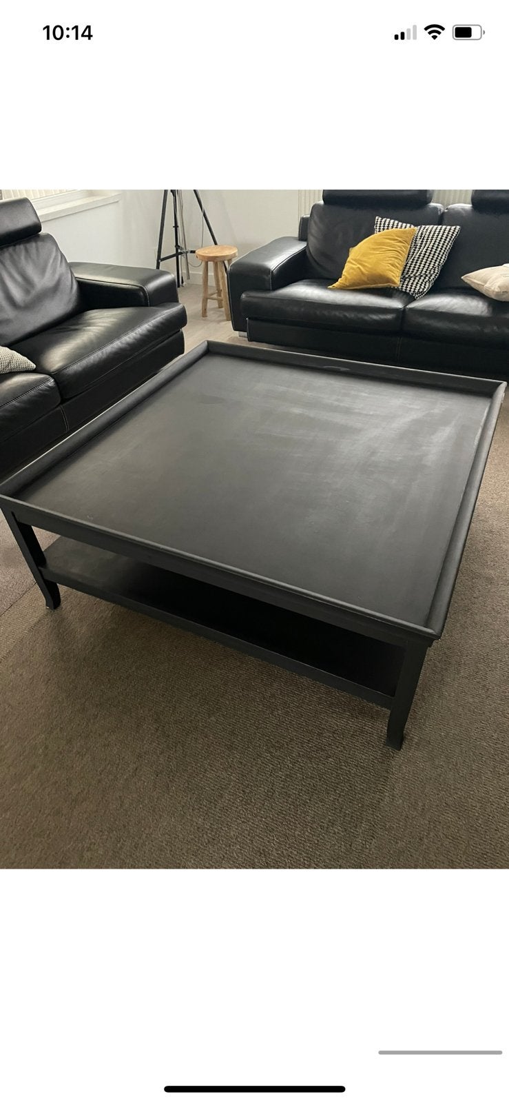 Table basse salon Flamant, Gebruikt