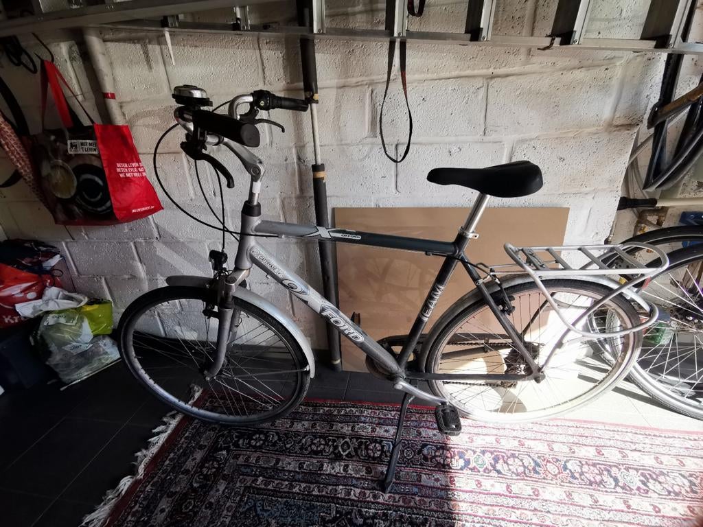 Herenfiets Oxford, Ophalen